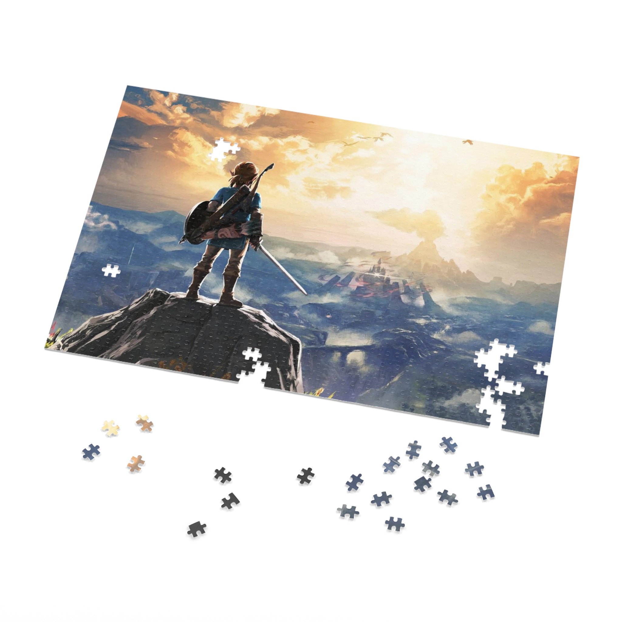 Legend of Zelda Jigsaw Puzzle 30, 110, 252, 500,1000-piece Breath