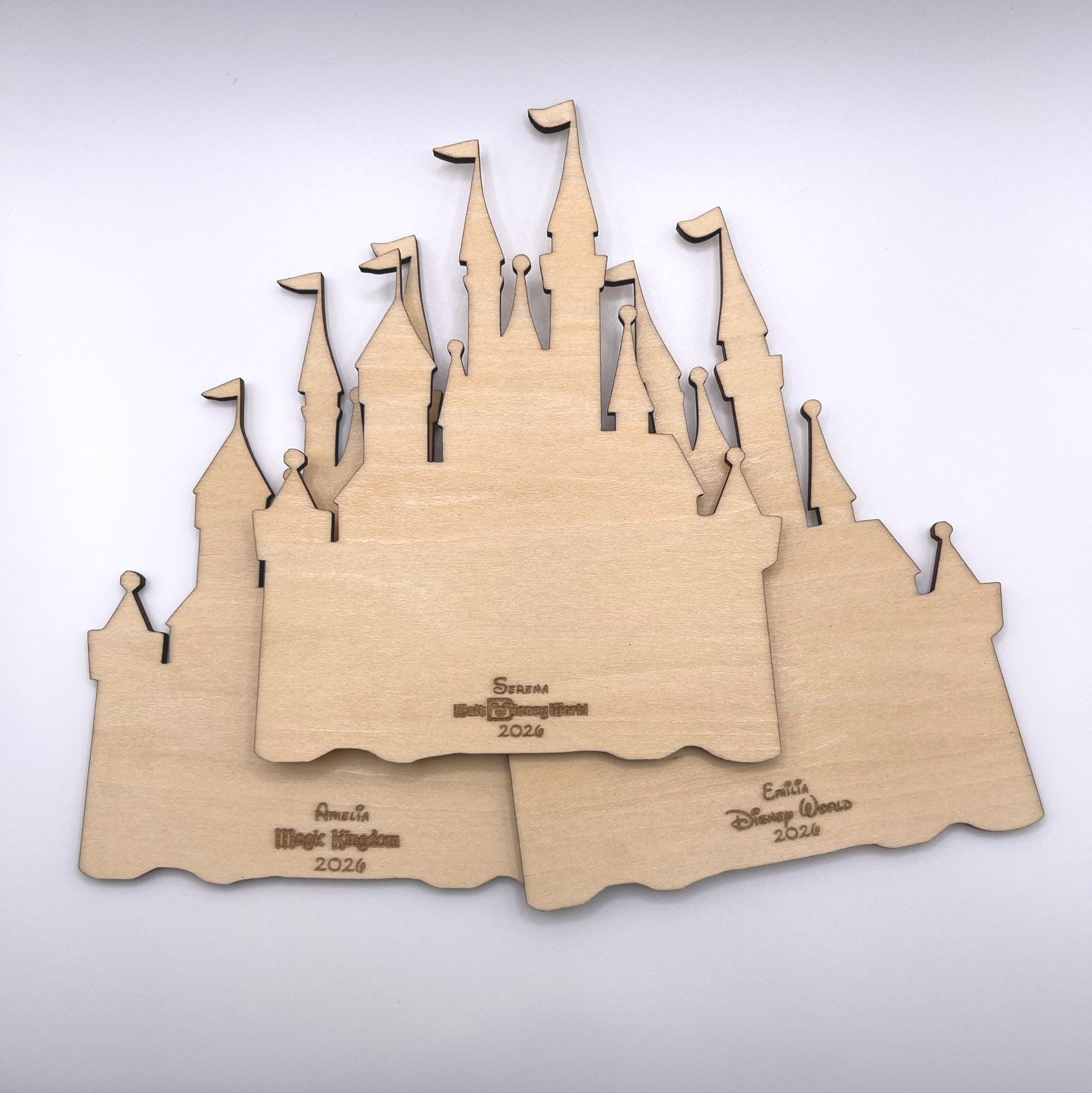 Personalized Castle Disney Parks Autograph Sign Card, Disneyworld ...