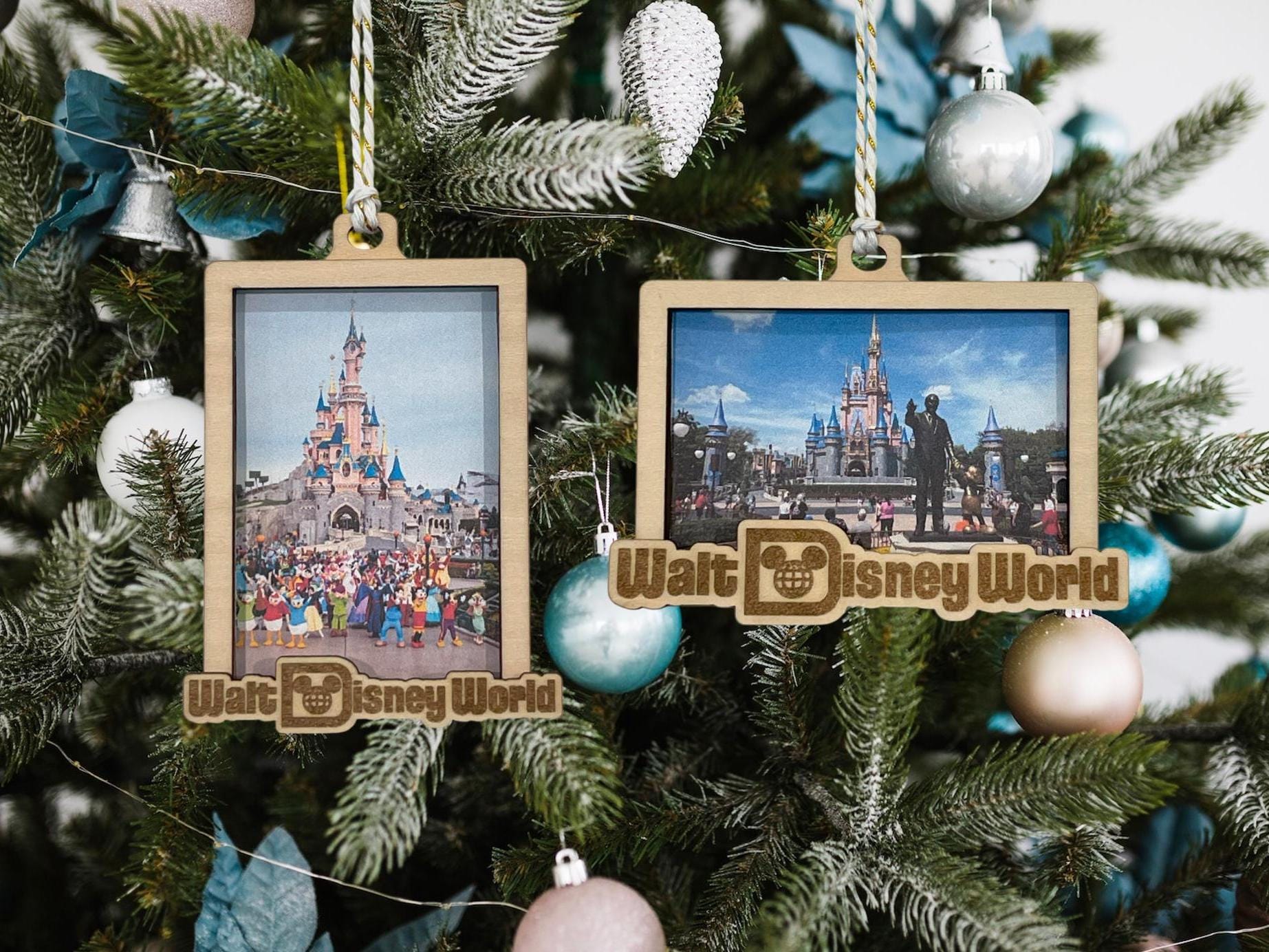 Christmas Ornament Disneyworld 2025 - Etsy