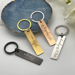 Personalized Stainless Steel Keychain, Custom Elvish Name Keychain, Inspired Keychain Gift, Custom Message Gift