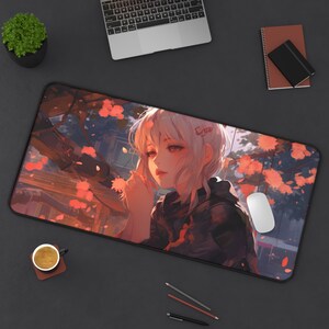 Anime gaming mousepad for gamers desk mat for computer desk-mat for gamer computer accessories for gamers desk mat anime theme