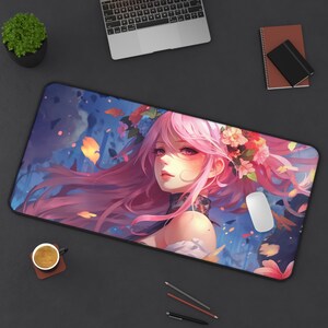 Anime Gaming mousepad for gamers desk mat for computer desk-mat for gaming accessories for computer mouse pad for gamer