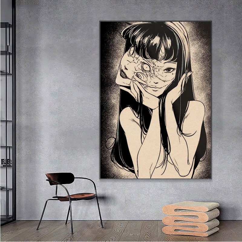 Junji ito minimalist poster  Anime printables, Anime films, Anime canvas
