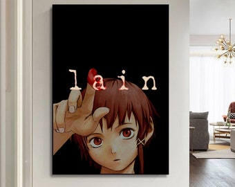  Anime Serial Experiments Lain Poster Canvas Gifts Wall