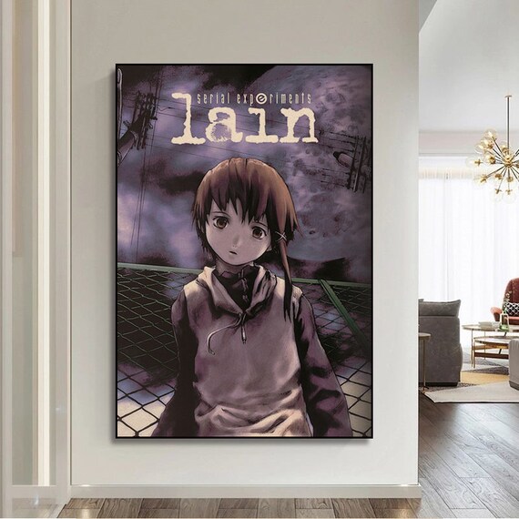  Anime Serial Experiments Lain Poster Canvas Gifts Wall