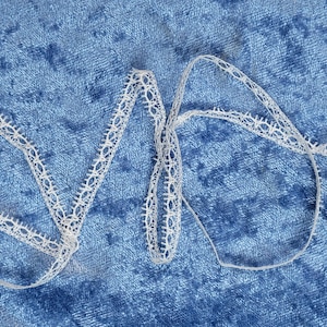 Delicate, Narrow Cotton Venice Lace