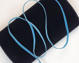Aqua Velvet Ribbon - 5mm