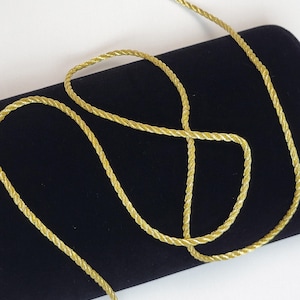 Vintage, Metallic Twisted Rope Cording