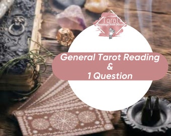 General Tarot Reading + 1 Question- This is for whatever spirits need to tell you. Plus 1 Question of your choice.