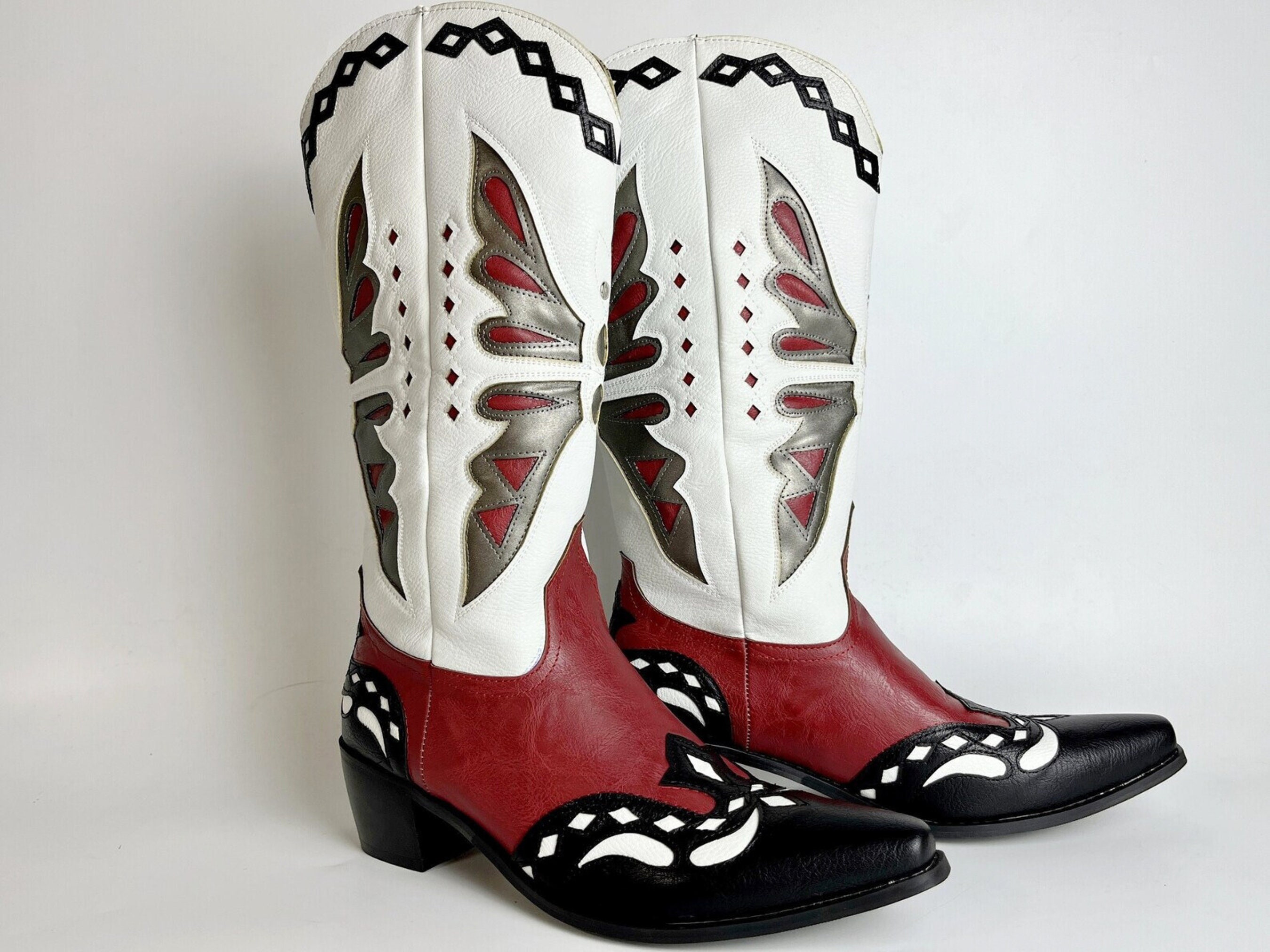 Red Western Boots Etsy Singapore