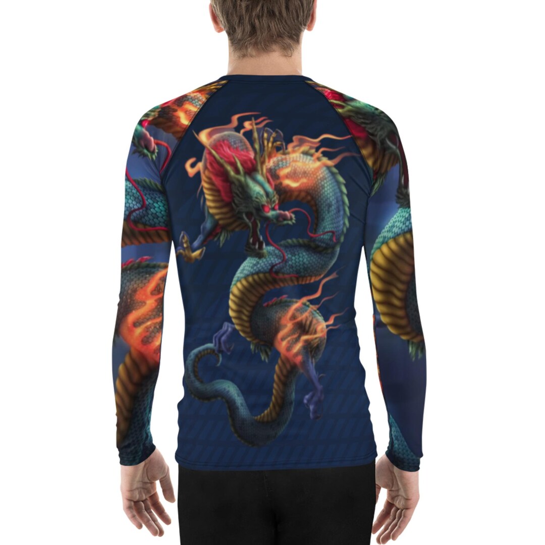 Unisex Adult Water Dragon Rash Guard - Etsy