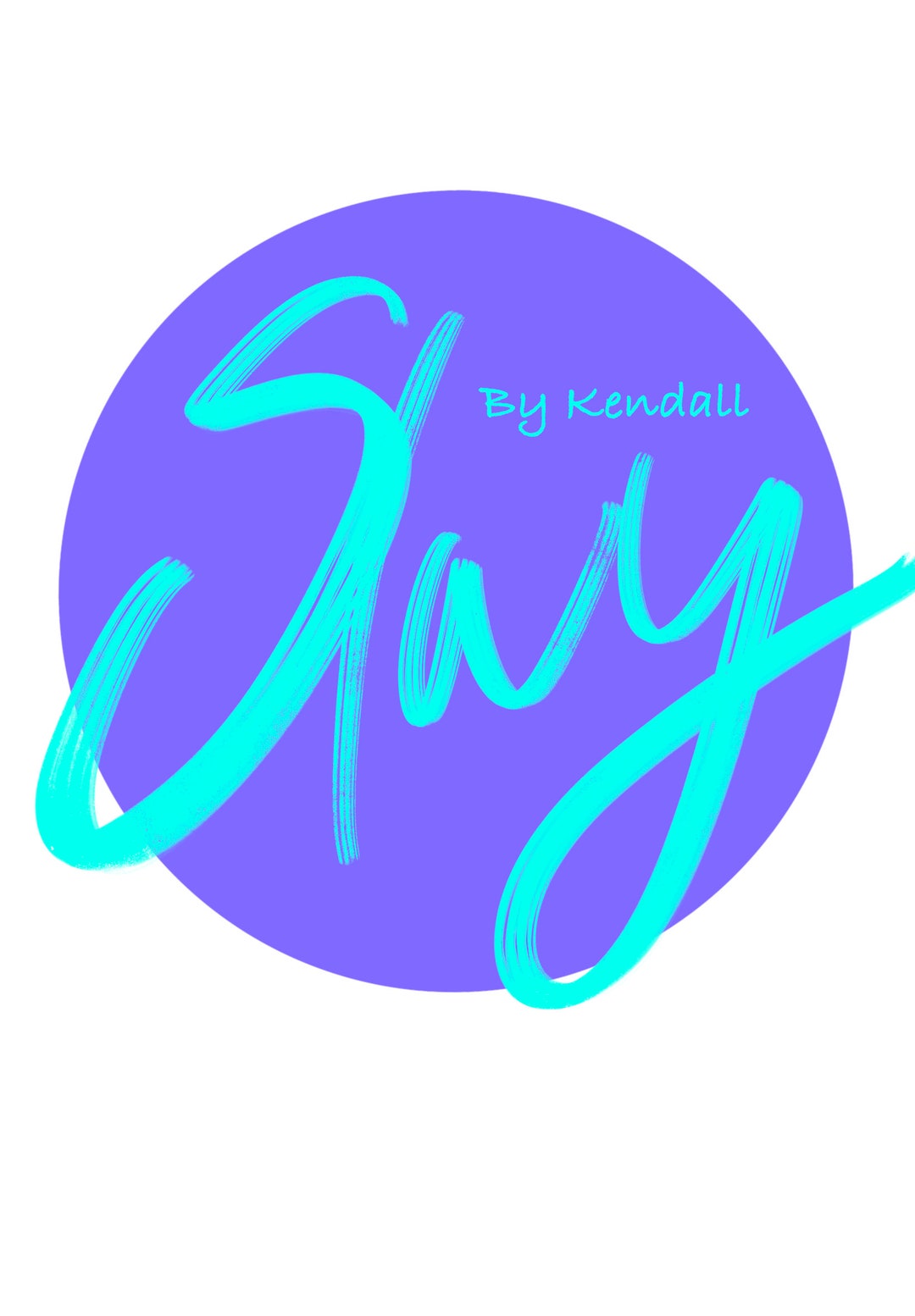 Slaybykendall Logo Sticker Etsy