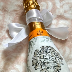 Hand Painted Champagne Bottles  ALCOHOL NOT INCLUDED!
