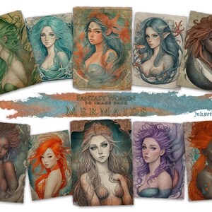 Character Portraits: Mermaids