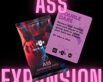 Truth or Toast Ass Expansion Pack | Adult Party Card Game