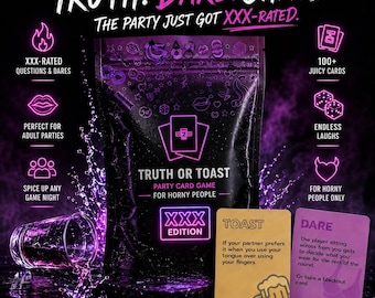 Truth or Toast X-Rated | #1 Party Card Game for Horny People