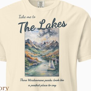 The Lakes T-Shirt - Folklore - Windermere Peaks - Poets - TS Fan Tee