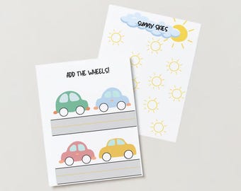 Skriv ut och spela förskola förskola hemundervisning morgonlåda lärande tyst morgontid finmotorik aktivitet UTSKRIFTSBART spel - DIGITAL FIL