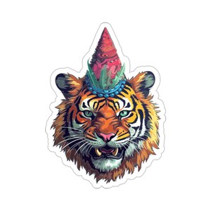 Leuke Tijger Sticker #1