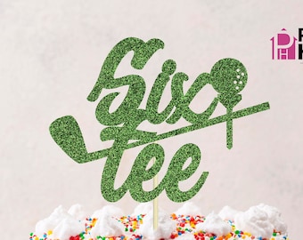 6 ティー ゴルフ SVG、ゴルフ SVG、60 歳のゴルフ誕生日シャツ SVG、ゴルフ誕生日シャツ png、ケーキ トッパー SVG、ゴルフ プレーヤー SVG ファイル、60 デジタル ファイル