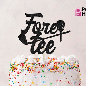 Fore tee golf SVG, golf SVG, topper de bolo de 40 anos SVG, camisa de aniversário de golfe png, topper de bolo svg, arquivo svg de jogador de golfe, arquivo digital quarenta