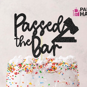 Geslaagd voor de bar SVG, advocaat SVG, Cake Topper Cut File, grad advocaat shirt, png download, sublimatie snijbestand voor advocaat grad grappig bestand