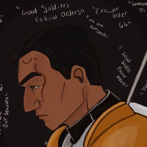 Commander Cody Print
