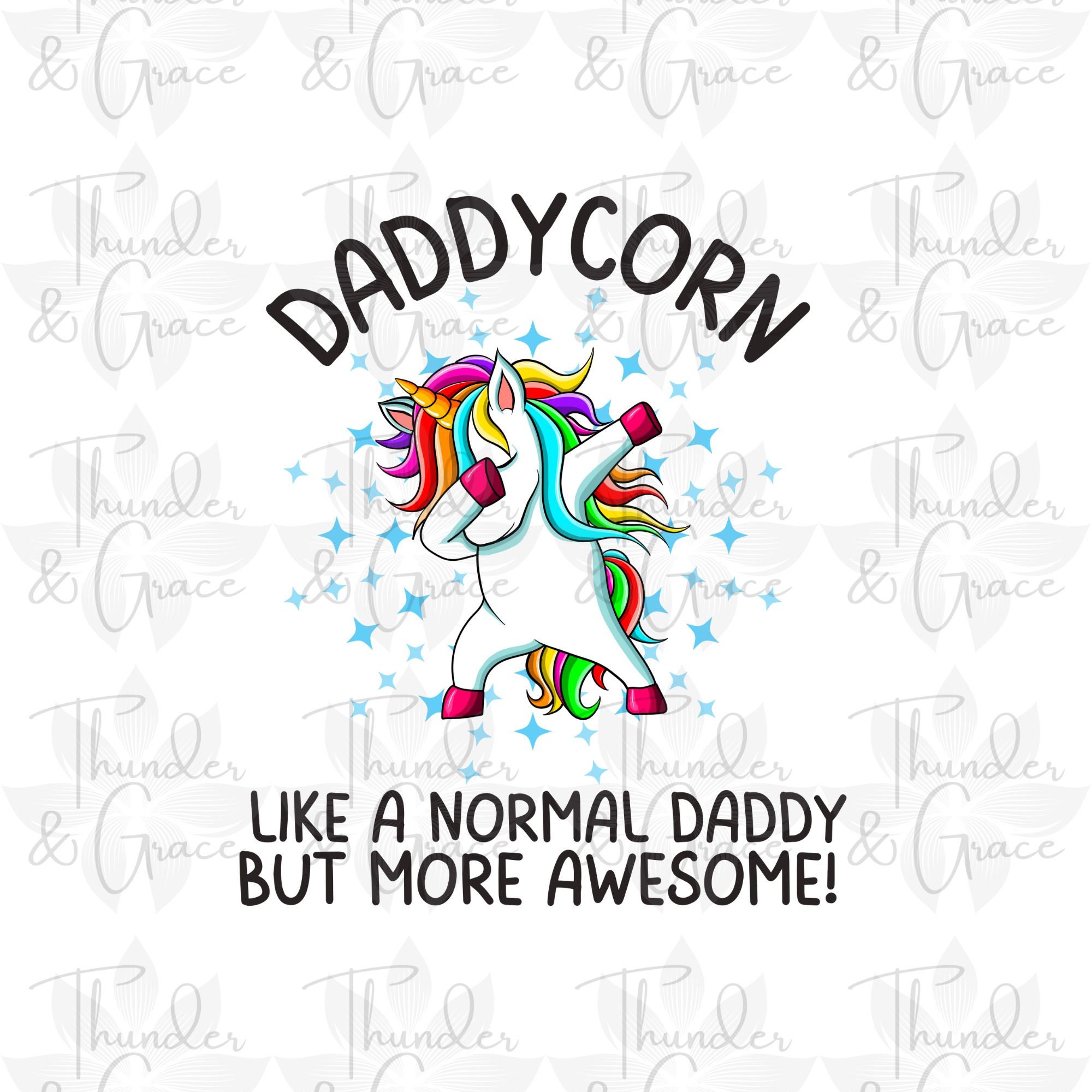 Proud Dad Of A Birthday Unicorn Dab Girl T-Shirt Proud Dad Of A Birthday Unicorn Dab Girl T-Shirt