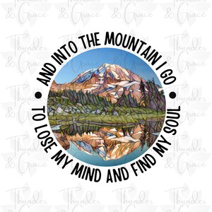 Wędrówki PNG, Natura Drukowalne, Pobieranie Cyfrowe, Prezent Miłośnika Książek, John Muir, Wędrówki Sublimacja, Spersonalizowane Prezenty, Miłośnik Natury, Miłośnik Książek