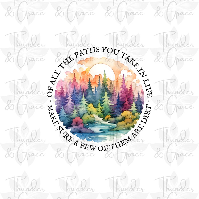 Of All the Paths You - Etsy