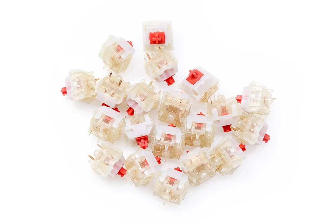 Handlubed & Filmed Gateron Cream Soda Linear Switches Etsy