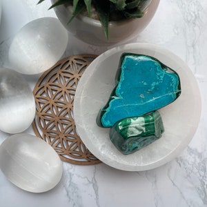 Chrysocolla Malachite - chrysocolla - malachite - Freeform