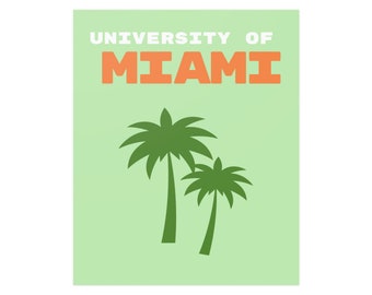 University of Miami Poster