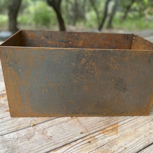 Rectangular Metal Planter Box