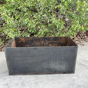 Rectangular Metal Planter Box