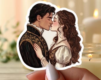 Romeo and Juliet Sticker: Shakespeare Book Lover Vinyl Decal