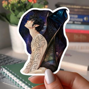 Acotar Sticker Rhysand Sticker Smut Reader Bookish Girl Gift For Her Kindle Sticker Art Acotar Merch Fanfiction Fantasy Reader Acotar Gifts