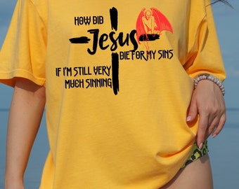 Satanic Statement Tee: Atheist Anti-Christian Shirt