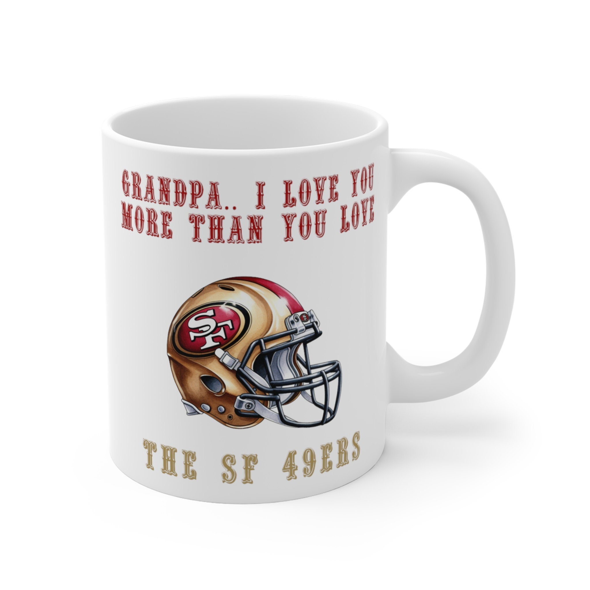 Sf 49ers Coffee Mug - Etsy