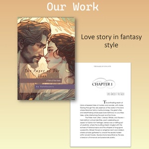 Printed Custom Short Story, Personalized Paperback Book image 3