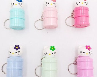 Kitty Lip Balm Keychain