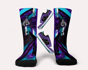 Dunk Low Hayley Wilson Socks- Matching Custom Socks