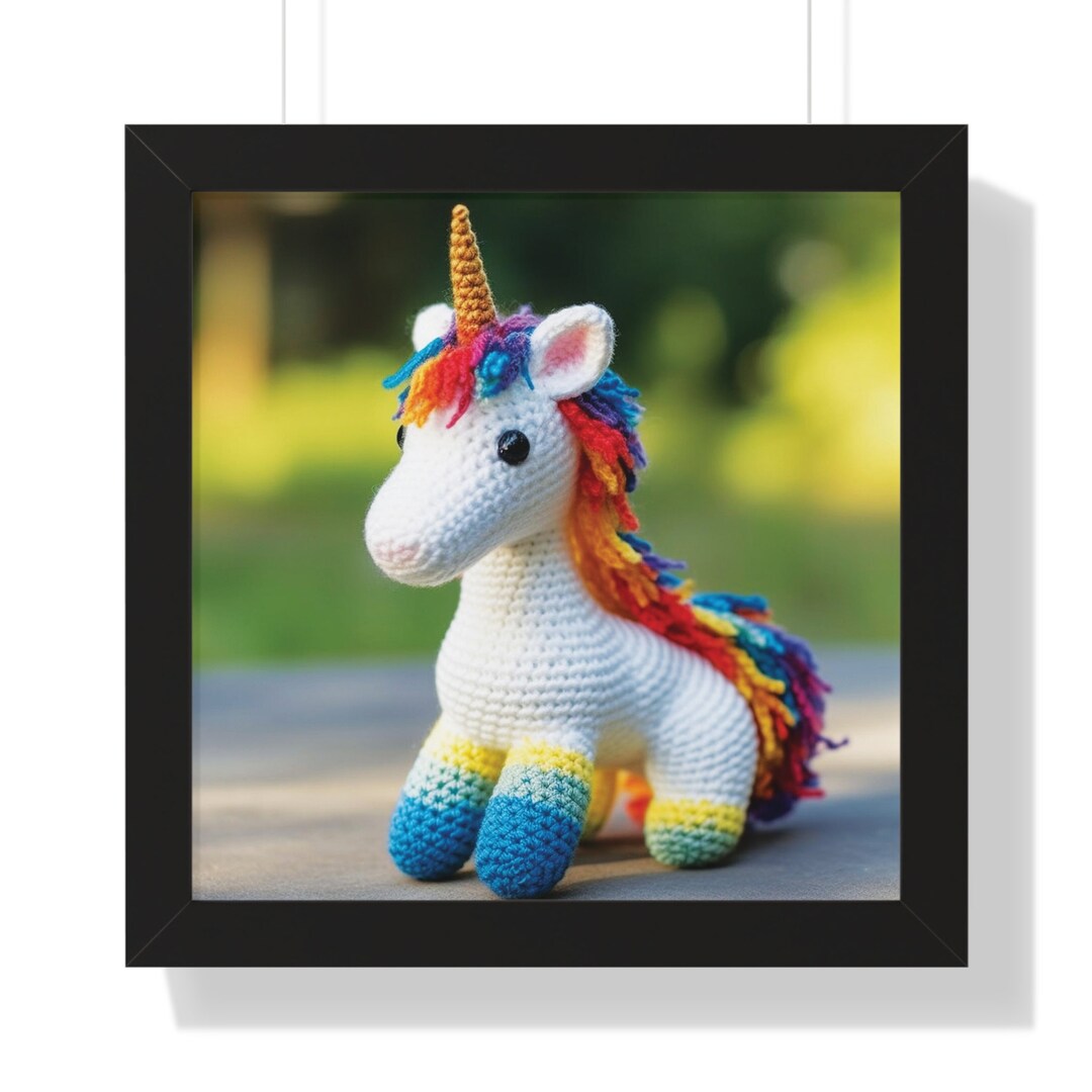 Framed Unicorn Print