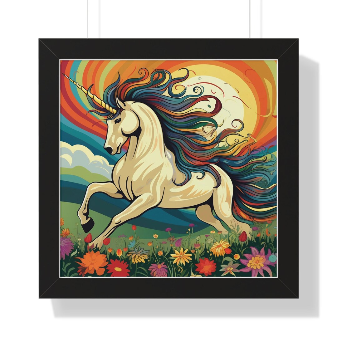 Unicorn Art Prints Unicorn Wall Decor Unicorn Wall Art - Etsy