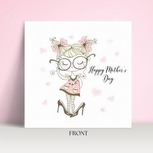 Personalized Mother&#39;s Day Card| Mother&#39;s Day | Mother&#39;s Birthday