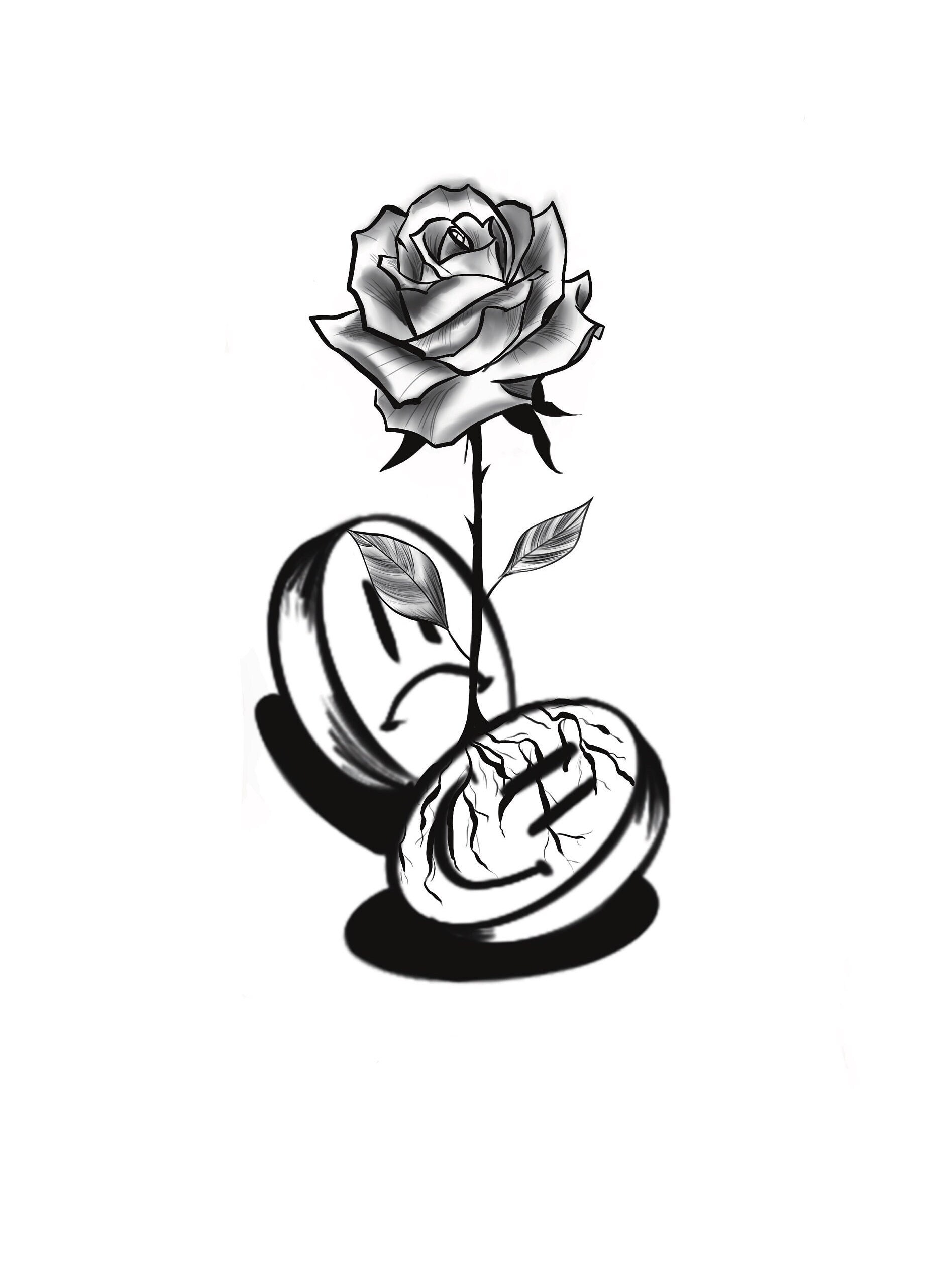 Pill Tattoo - Etsy Sweden