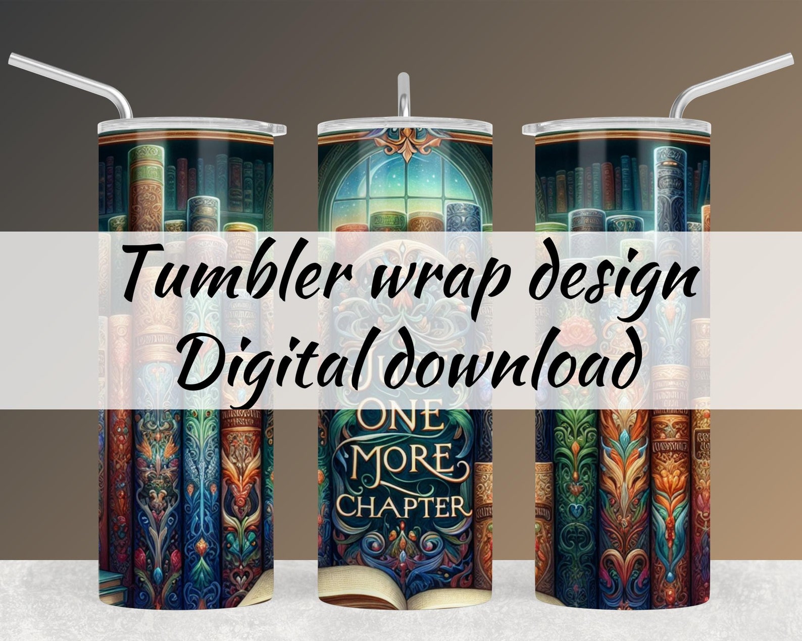Book Lover Tumbler Wrap, Old Books Png, Tumbler Wrap for Reader ...