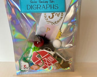 Digraphs Mini Objects – Speech Therapy Learning Set