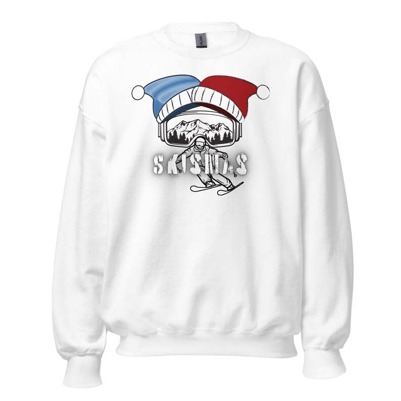 Apres Ski Sweater Men Ski Sweatshirt Skismas Sweater Ski Trip Outfit