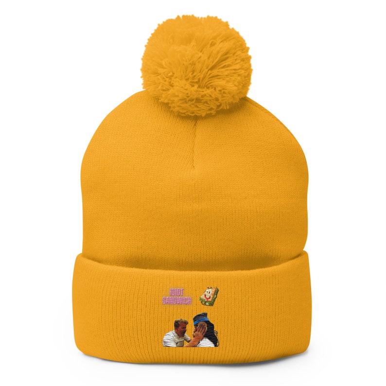 Gordon Ramsay Idiot Sandwich Pompom Beanie Meme Beanie Hat Hells